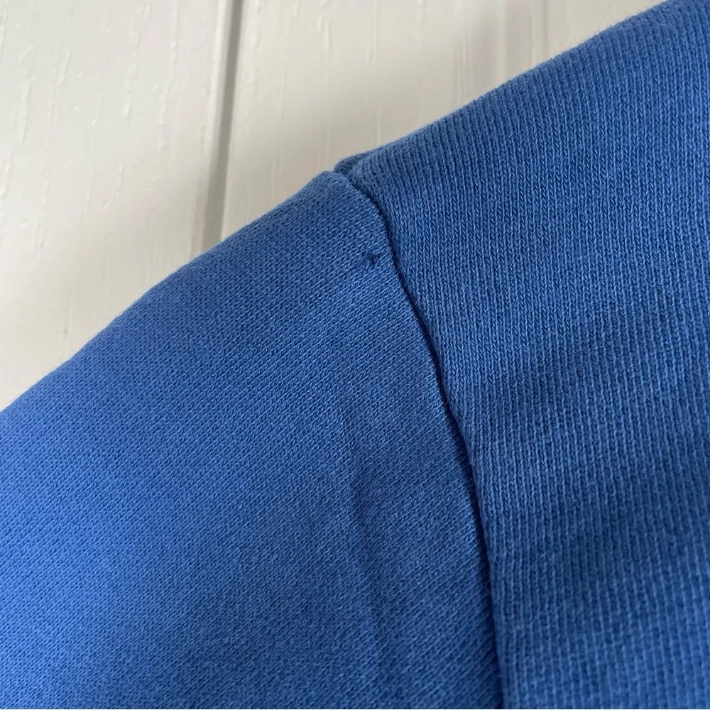 Seek Discomfort Essential Crewneck Sweater Sweatshirt Men’s XS Blue Motivational